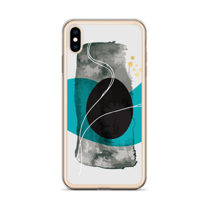 Composition Abstract Art iPhone Case by Design Express