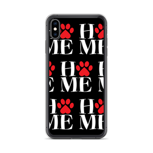 iPhone XS Max Home (Pet Lover) Funny Pattern iPhone Case by Design Express