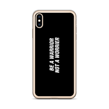 Be a Warrior, Not a Worrier Funny iPhone Case by Design Express