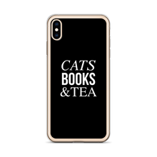 Cats Books Tea (Funny) iPhone Case by Design Express