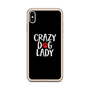 Crazy Dog Lady (Dog lover) Funny iPhone Case by Design Express