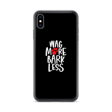 iPhone XS Max Wag More Bark Less (Dog lover) Funny iPhone Case by Design Express