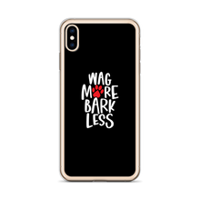 Wag More Bark Less (Dog lover) Funny iPhone Case by Design Express