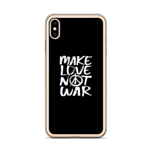 Make Love Not War (Funny) iPhone Case by Design Express