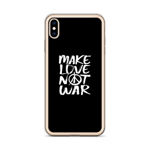 Make Love Not War (Funny) iPhone Case by Design Express