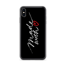 iPhone XS Max Made With Love (Funny) iPhone Case by Design Express