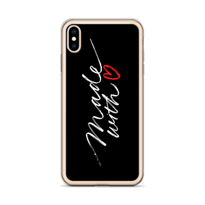 Made With Love (Funny) iPhone Case by Design Express