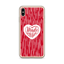 Made With Love (Heart) iPhone Case by Design Express