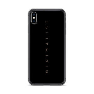 iPhone XS Max Minimalist iPhone Case by Design Express