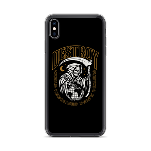 iPhone XS Max Destroy World iPhone Case by Design Express