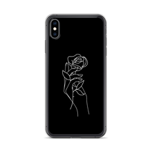 iPhone XS Max Rose in Hand iPhone Case by Design Express