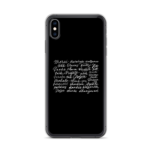 iPhone XS Max Thank You Various Language iPhone Case by Design Express