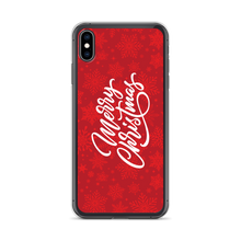 iPhone XS Max Merry Christmas iPhone Case by Design Express