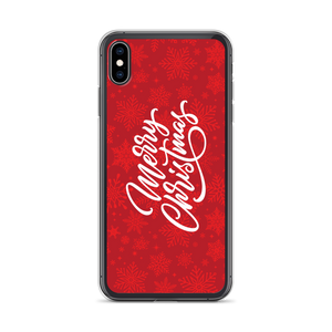 iPhone XS Max Merry Christmas iPhone Case by Design Express