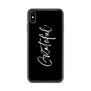 iPhone XS Max Grateful iPhone Case by Design Express