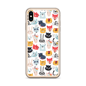 Funny Animal Pattern iPhone Case by Design Express