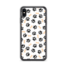 iPhone XS Max Dog Paws and Bones Pattern Pattern iPhone Case by Design Express