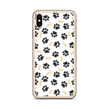 Dog Paws and Bones Pattern Pattern iPhone Case by Design Express