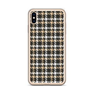 Houndstooth Small Pattern iPhone Case by Design Express