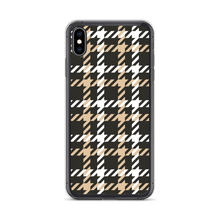 iPhone XS Max Houndstooth Large Pattern iPhone Case by Design Express