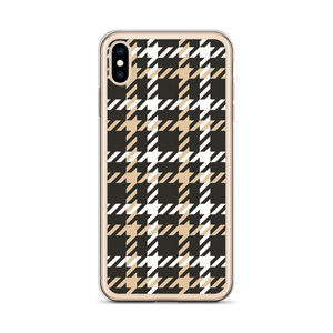 Houndstooth Large Pattern iPhone Case by Design Express