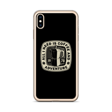 All I Need Is Coffee And Adventure iPhone Case by Design Express