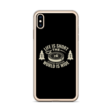 Life Is Short, World is Wide iPhone Case by Design Express