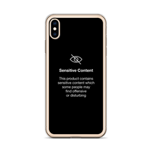 Sensitive Content (Funny) iPhone Case by Design Express