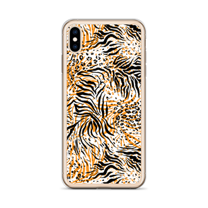 Tiger Seamless Pattern iPhone Case by Design Express