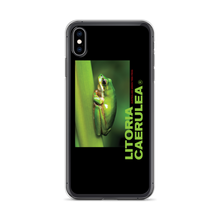 iPhone XS Max Litoria Caerulia iPhone Case by Design Express