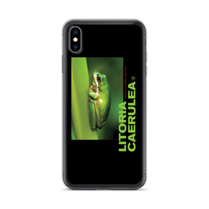 iPhone XS Max Litoria Caerulia iPhone Case by Design Express