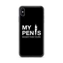 iPhone XS Max My pen is bigger than yours (Funny) iPhone Case by Design Express