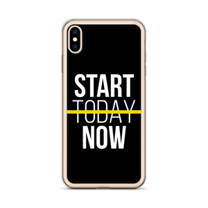 Start Now (Motivation) iPhone Case by Design Express