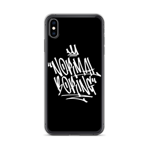 iPhone XS Max Normal is Boring Graffiti (motivation) iPhone Case by Design Express