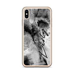 Dirty Abstract Ink Art iPhone Case by Design Express