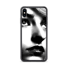 iPhone XS Max Face Art Black & White iPhone Case by Design Express