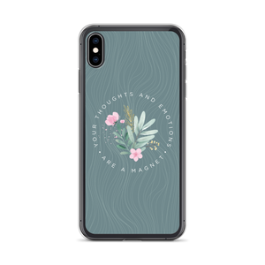 iPhone XS Max Your thoughts and emotions are a magnet iPhone Case by Design Express