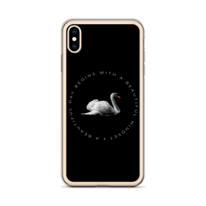 a Beautiful day begins with a beautiful mindset iPhone Case by Design Express