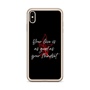 Your life is as good as your mindset iPhone Case by Design Express