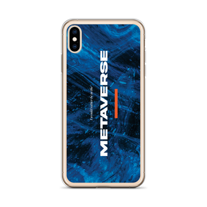 I would rather be in the metaverse iPhone Case by Design Express