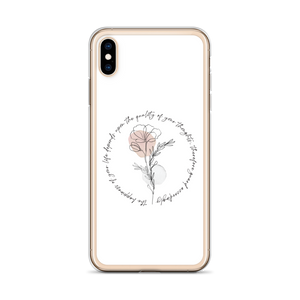 the happiness of your life deppends upon the quality of your thoughts iPhone Case by Design Express