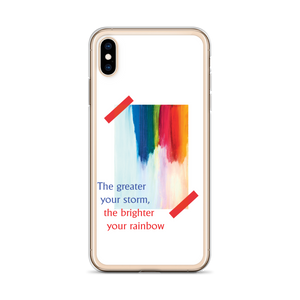 Rainbow iPhone Case White by Design Express