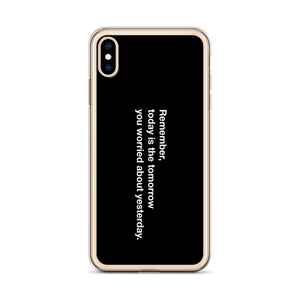 Remember Quotes iPhone Case by Design Express