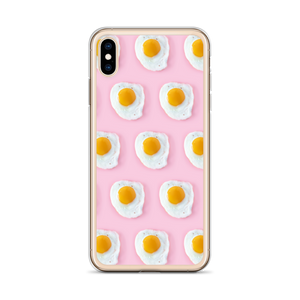 Pink Eggs Pattern iPhone Case by Design Express