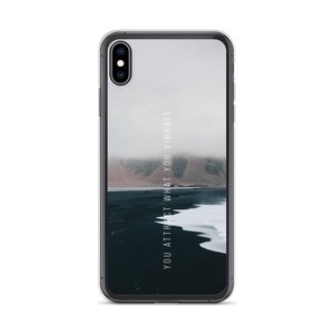 iPhone XS Max You attract what you vibrate iPhone Case by Design Express