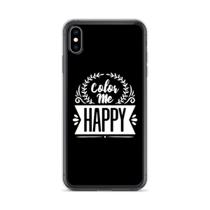 iPhone XS Max Color Me Happy iPhone Case by Design Express