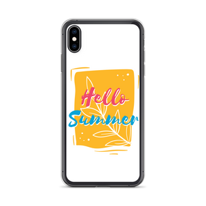 iPhone XS Max Hello Summer iPhone Case by Design Express