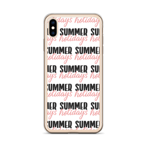 Summer Holidays iPhone Case by Design Express