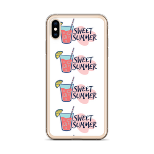 Drink Sweet Summer iPhone Case by Design Express