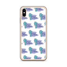 Seahorse Hello Summer iPhone Case by Design Express